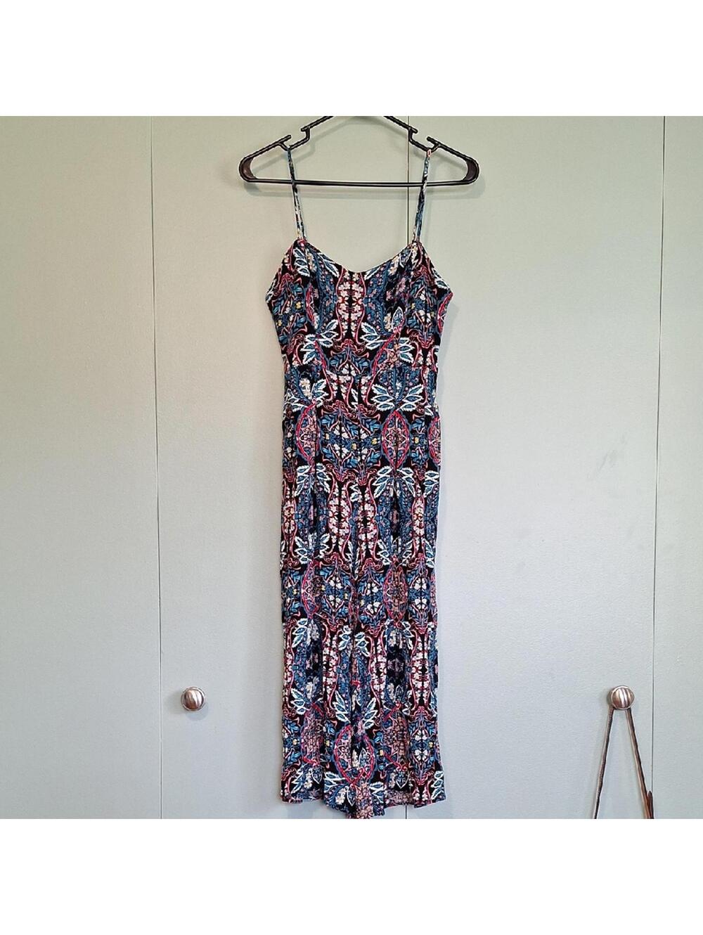Braeve Floral Paisley Cropped Jumper Size Medium